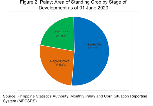 Figure 2 Palay Area Standing Crop Development