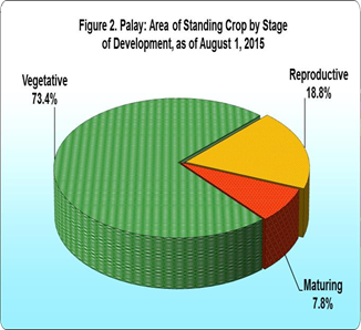 Figure 2 Palay Area Standing Crop Stage Development