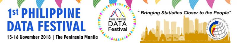 1st Philippine Data Festival Banner