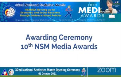 10th NSM Media Awards: Announcement of Winners