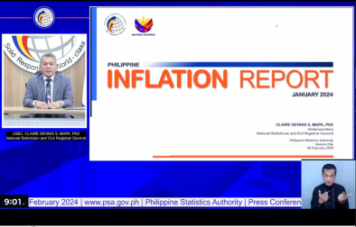 Press Conference on the January 2024 Inflation