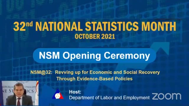 32nd National Statistics Month Opening Ceremony