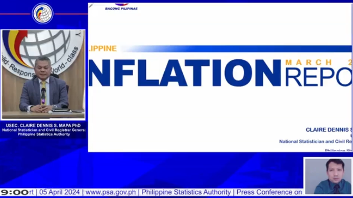 Press Conference on the March 2024 Inflation