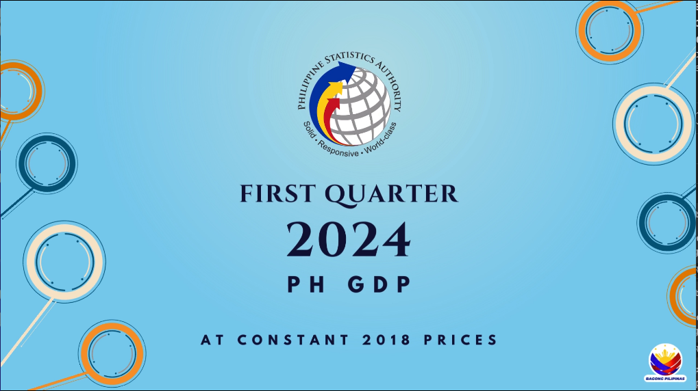 First Quarter 2024 PH GDP