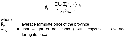 farmgate price