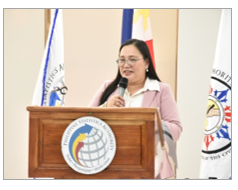 Birth statistics was thoroughly discussed by      Engr. Marizza B. Grande