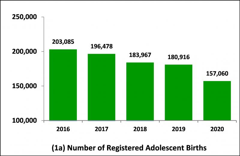 Number of Registered Adolescent Births