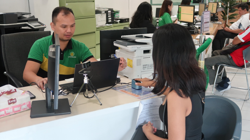 Landbank personnel authenticates Prado