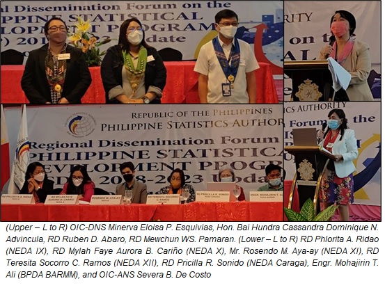 PSA Conducts PSDP 2018-2023 Update Regional Dissemination Forum for Mindanao Cluster