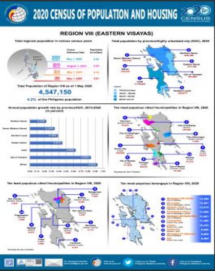 2020 Census of Population and Housing: Region VIII (Eastern Visayas)